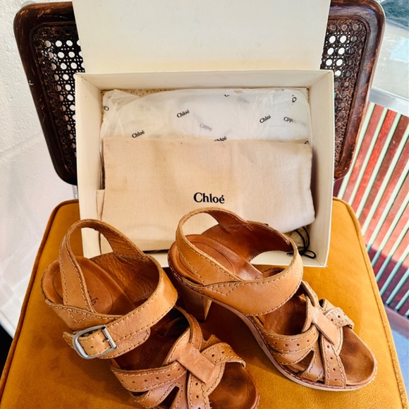 Chloe platform sandals - Picture 2 of 8
